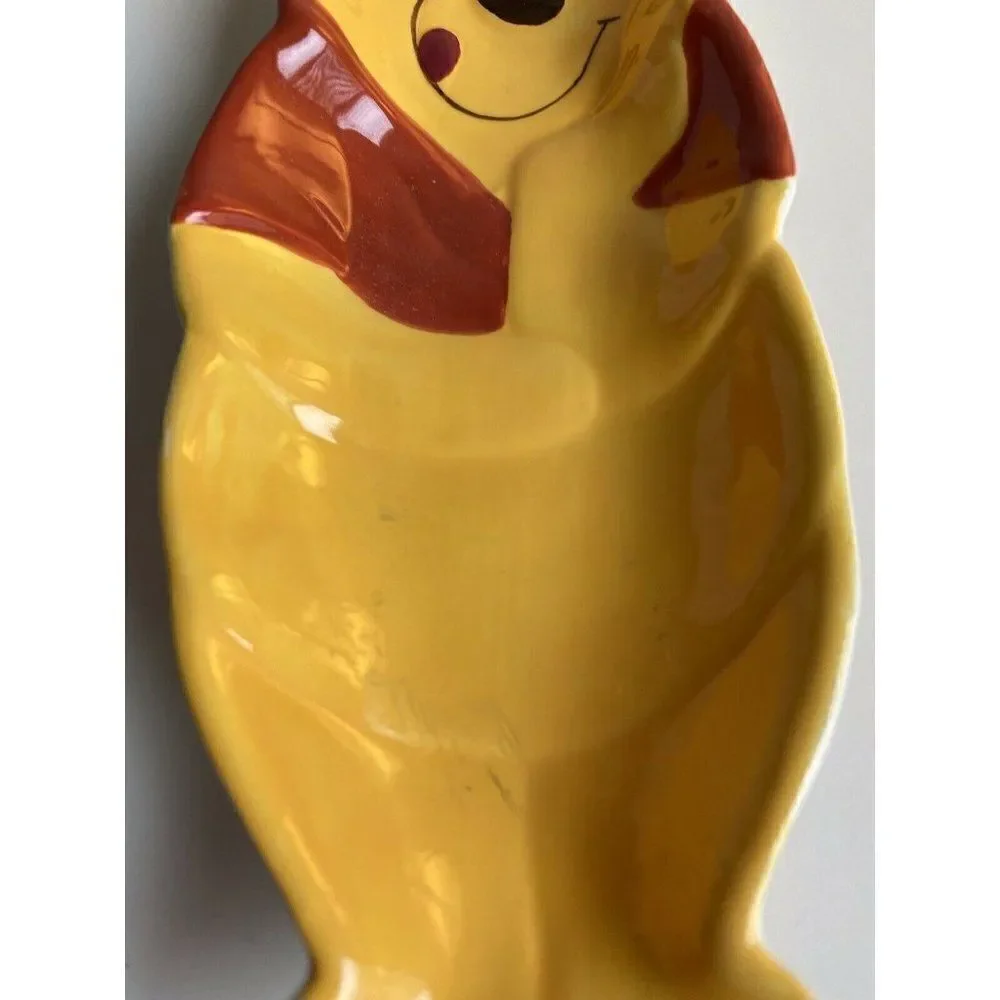 Disney Winnie The‎ Pooh Figure Spoon Rest Utensil Kitchen Ceramic NEW